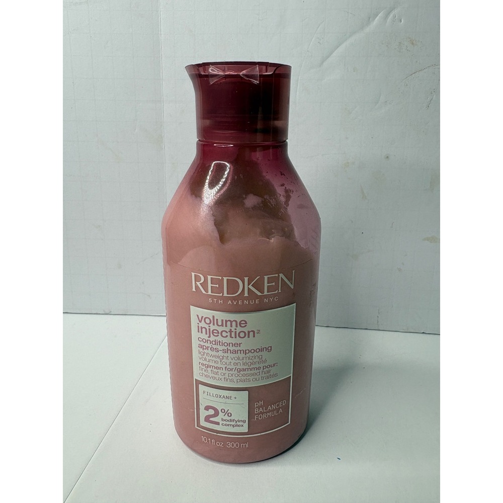 Redken Volume Injection Conditioner 10.1oz Fine Flat Hair 2% Bodifying Complex
